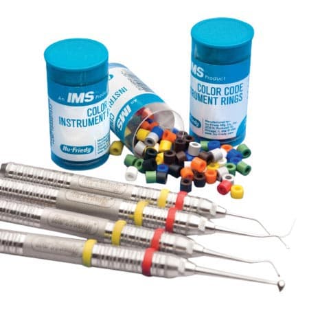 Hu-Friedy IMS Color Code Instrument Rings, Large, Black, Silicone, 50/Pk, IMS-1289L thumbnail 6