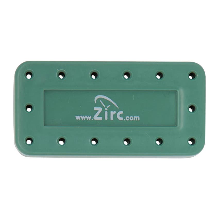 Zirc 14-Hole Magnetic Bur Block, Green, FG/RA/HP, 50Z403D thumbnail 7