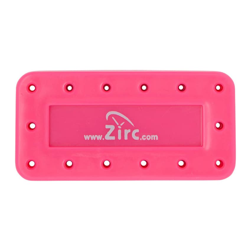 Zirc 14-Hole Magnetic Bur Block, Neon Pink, Fits FG/RA/HP Burs, Autoclavable, 50Z403-S, 1/Pk thumbnail 7