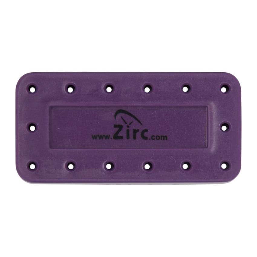 Zirc 14-Hole Magnetic Bur Block, Plum, Fits FG/RA/HP Burs, Autoclavable, 50Z403-E thumbnail 3