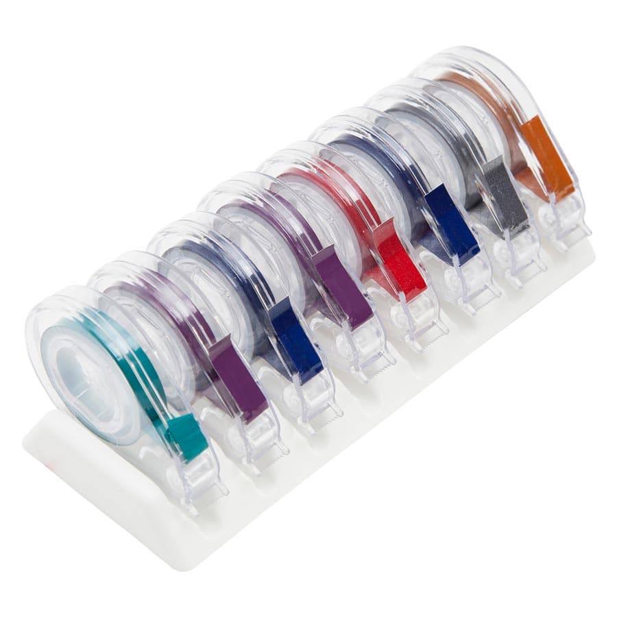 Zirc E-Z ID Tape System, Jewel Color Assortment, 8 Rolls of 3 ft x 1/4", Autoclavable, 70Z315 thumbnail 5