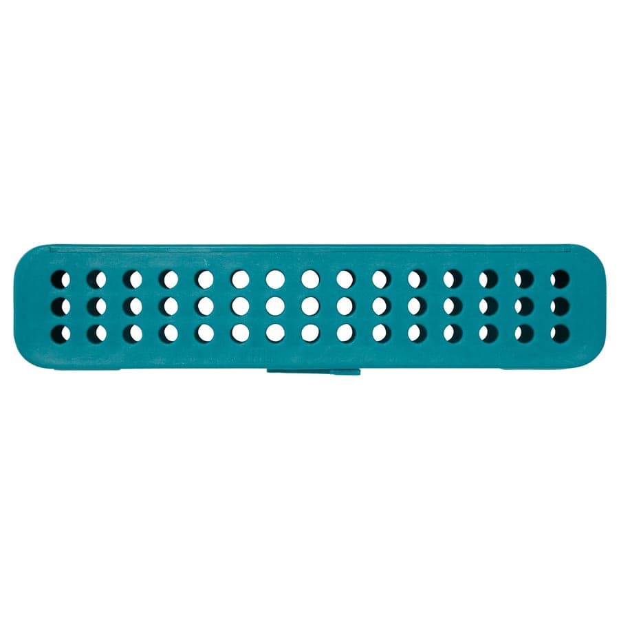 Zirc Compact Steri-Container, Teal, 7-1/8" x 1-1/2" x 1-1/2", Holds 8-12 Instruments, 50Z905J thumbnail 4
