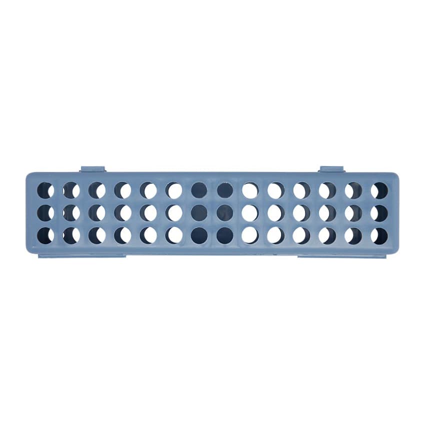 Zirc Steri-Container Standard Cassette, Blue, 8-1/8" x 1-7/8" x 1-7/8", Holds 10-14 Instruments, 50Z900B thumbnail 7
