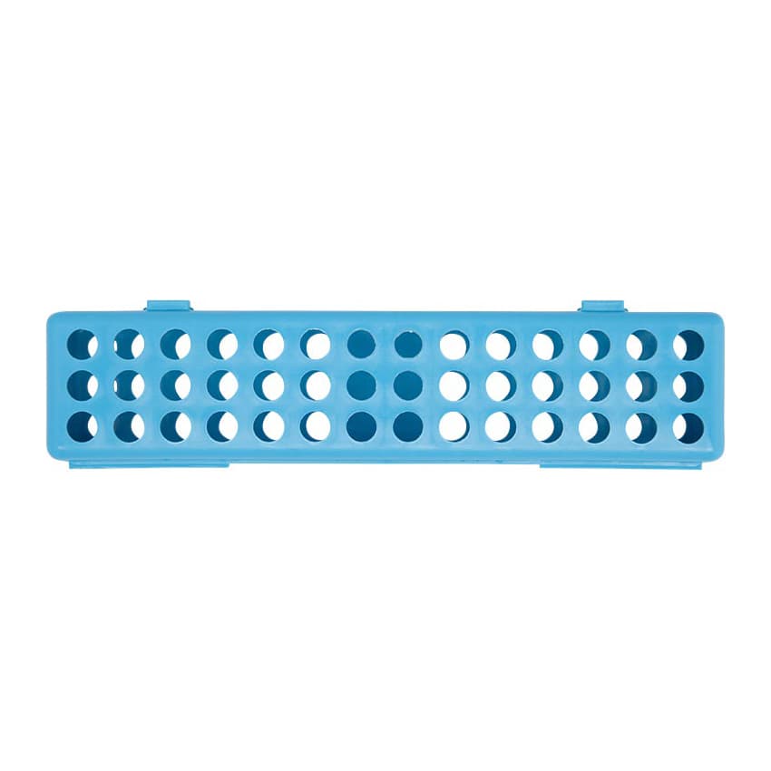 Zirc Steri-Container Standard, Neon Blue, 8-1/8" x 1-7/8" x 1-7/8", Holds 10-14 Instruments, 50Z900N, 1/Pk thumbnail 6
