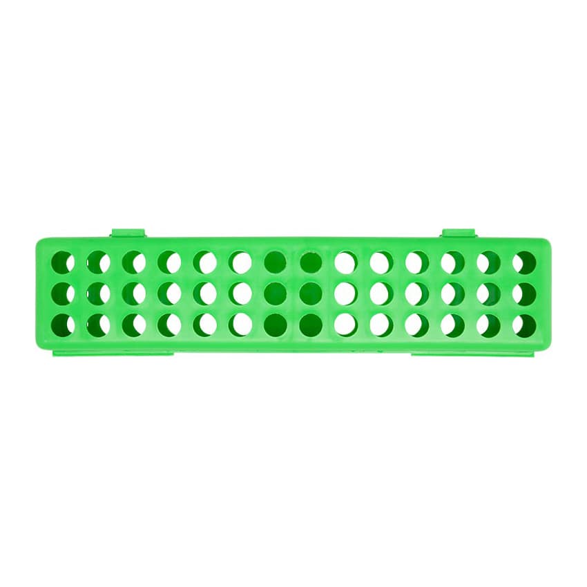 Zirc Steri-Container Standard, Neon Green, 8-1/8" x 1-7/8" x 1-7/8", Holds 10-14 Instruments, 50Z900P, 1/Pk thumbnail 6