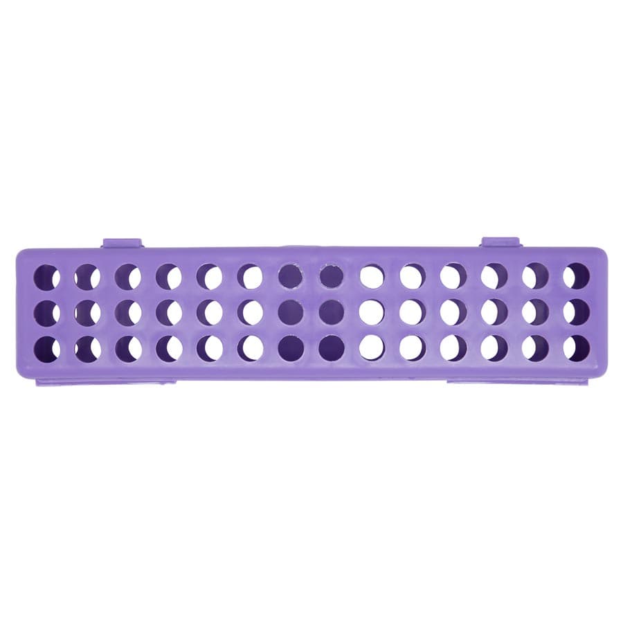 Zirc Steri-Container Standard, Neon Purple, 8-1/8" x 1-7/8" x 1-7/8", Holds 10-14 Instruments, 50Z900R, 1/Pk thumbnail 10