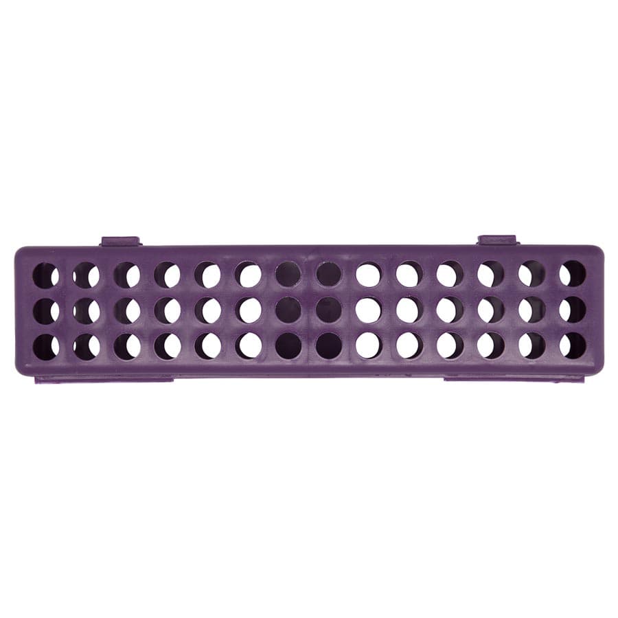 Zirc Steri-Container Standard, Plum, 8-1/8" x 1-7/8" x 1-7/8", Holds 10-14 Instruments, 50Z900E thumbnail 9
