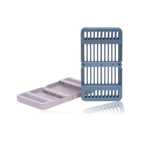 Zirc Compact Instrument Cassette, Blue, Holds 8 Instruments, 7-1/8" x 3-7/8" x 5/8", 50Z915B thumbnail 7