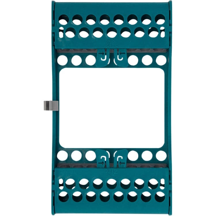 Zirc E-Z Jett® Cassette, 8-Place, Teal, 50Z927-J thumbnail 9