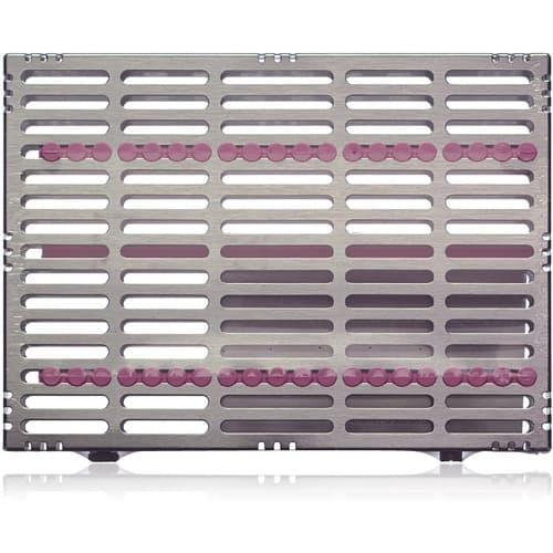 Hu-Friedy IMS Signature Series 20-Instrument Cassette, Purple/Lavender, Large, 8" x 11" x 1.25", IM4206 thumbnail 3