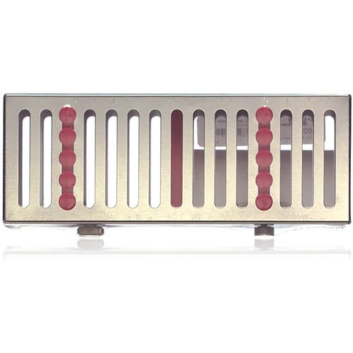 Hu-Friedy IMS Signature Series Exam Cassette, 5-Instrument, Red, Stainless Steel, 3" x 8" x 1.25", 1/Pk, IM6050 thumbnail 5