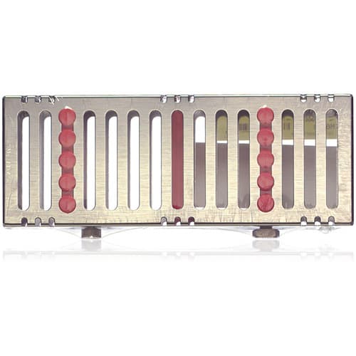Hu-Friedy IMS Signature Series Exam Cassette, 5-Instrument Capacity, Orange, 3" x 8" x 1.25", IM6053 thumbnail 11