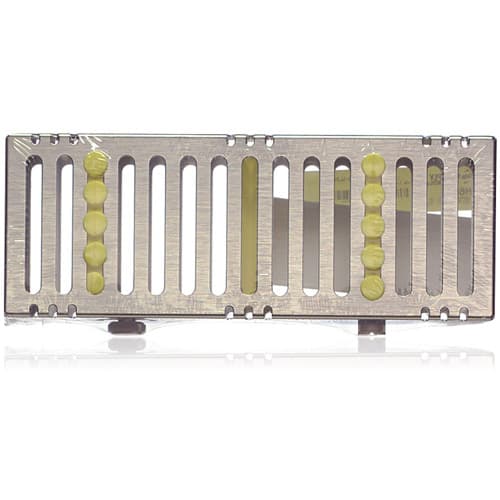 Hu-Friedy IMS Signature Series Exam Cassette, 5-Instrument, Yellow, Stainless Steel, 3" x 8" x 1.25", 1/Pk, IM6055 thumbnail 5