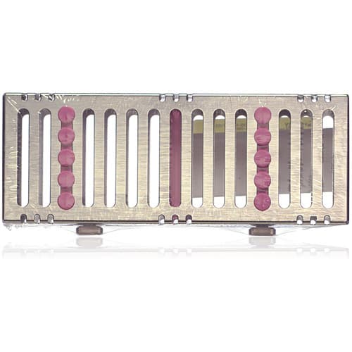 Hu-Friedy IMS Signature Series Exam Cassette, 5-Instrument Capacity, 3" x 8" x 1.25", Purple, IM6056 thumbnail 3