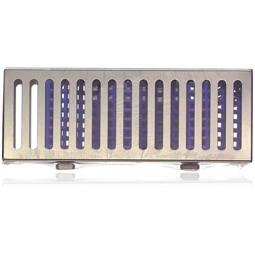 Hu-Friedy IMS Signature Series Handpiece Cassette, Blue, Large, 3" x 8" x 1.25", Holds 3 High-Speed Handpieces or 5 Ultrasonic Inserts, 1/Pk, IM60H8 thumbnail 5