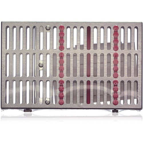 Hu-Friedy IMS Signature Series Signa-Stat Cassette, 12-Instrument, Red, 6.5" x 10.5" x 1.25", IM8120 thumbnail 5