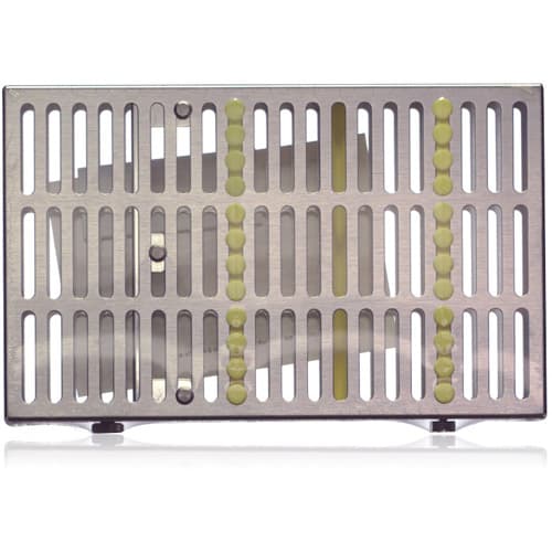 Hu-Friedy IMS Signature Series Signa-Stat Cassette, 12-Instrument, Yellow, Stainless Steel, 6.5" x 10.5" x 1.25", IM8125, 1/Pk thumbnail 6