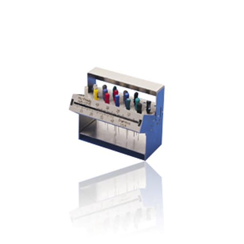 Hu-Friedy IMS Endodontic Stand, Hinged Double-Lid with Ruler, 48 Holes, IMS-1275D thumbnail 4