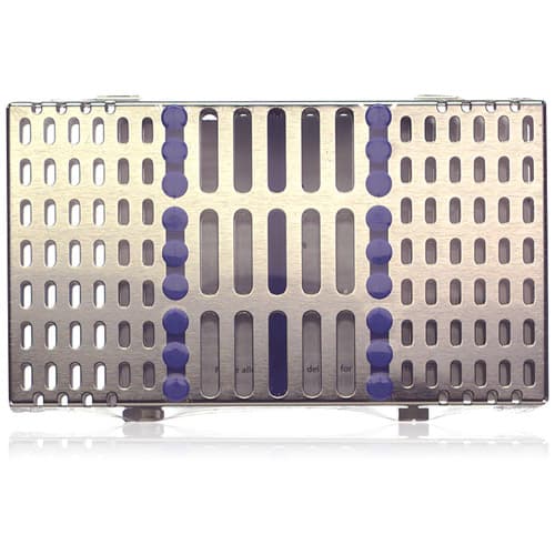 Hu-Friedy Signature Series Space Saver Seven Instrument Cassette, Blue, IMSS78 thumbnail 4