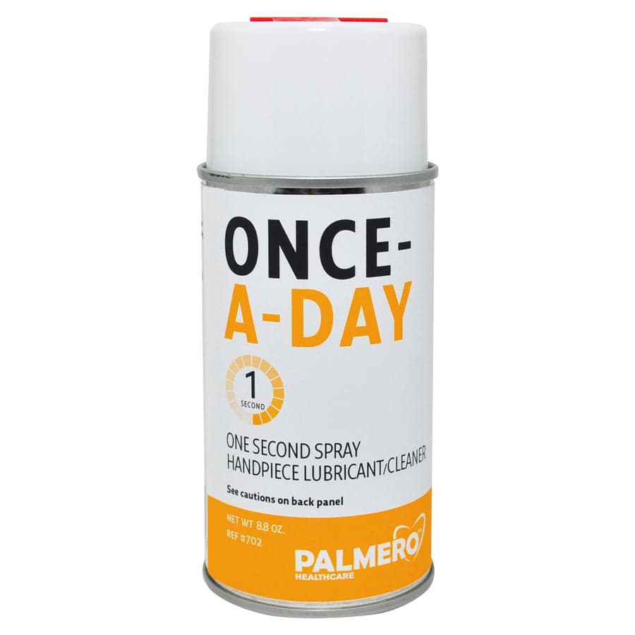Once-A-Day One Second Spray Handpiece Lubricant/Cleaner, 8.8 oz Aerosol Can with Extension Tube, 702 thumbnail 9