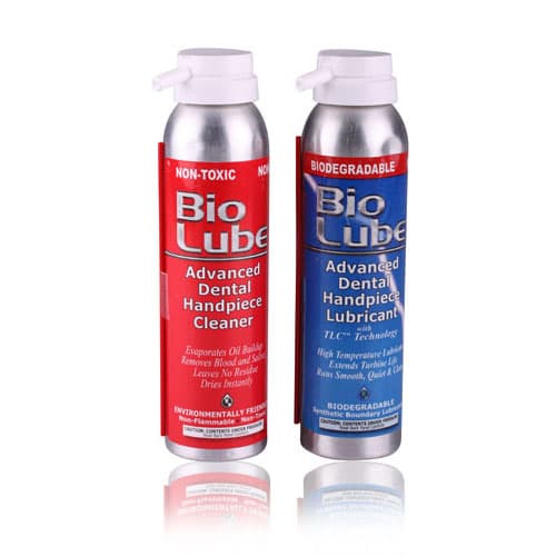 Bio Lube Handpiece Cleaner & Lubricant Intro Kit, 7 oz Each, BIO-CL-24 thumbnail 5