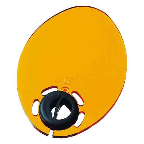 Kerr Optilux Demetron Protective Light Shield, Yellow/Orange, Fits All Manufacturers' Light Guides, #20816, 1/Pkg thumbnail 6