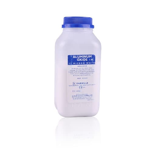 Danville Materials Aluminum Oxide Powder, 27 Micron, White, 1 lb Jar, 80042A - Danville Materials - Aluminum Oxide Powder - Image 1