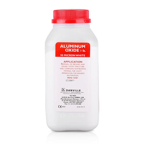 Danville Materials Aluminum Oxide Powder, 50 Micron, White, 1 lb, 15301 - Danville Materials - Aluminum Oxide Powder - Image 1