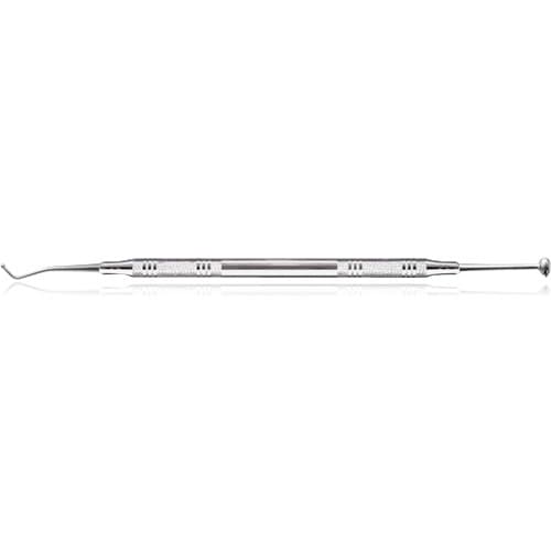 American Eagle NYU B-1 Ball-Football Burnisher, Double-Ended, Standard 1/4" (6.3 mm) Stainless Steel Handle, AEBNYUB-1 thumbnail 3