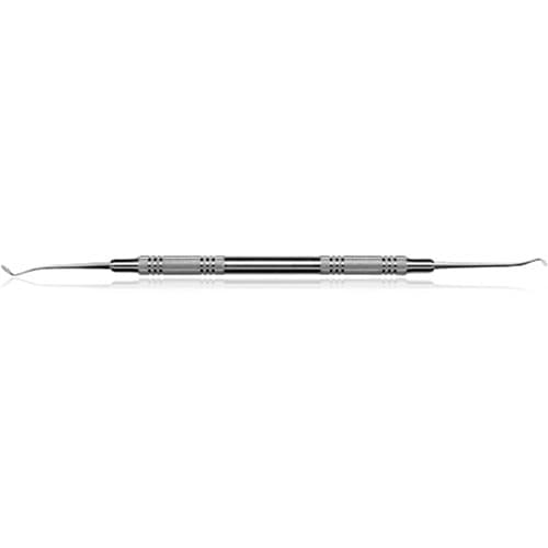 American Eagle #UW/D5 Discoid-Cleoid Carver, Double End, Standard Handle, 1/4" Stainless Steel, 6.3 mm, AECADCUW-D5 thumbnail 4