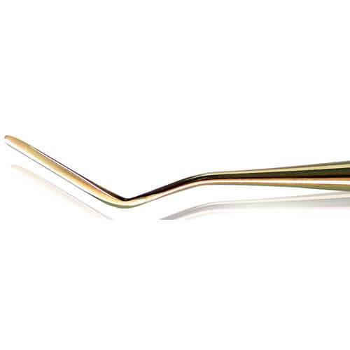 American Eagle IPC-L Dr. Mopper Long Interproximal Composite Carver, Double End, 1/4" Stainless Steel Handle, XP/Titanium Nitride, AECAIPCLTN, 1/Pk thumbnail 4