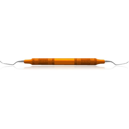 American Eagle Universal Curette, Columbia #4L/4R, Double End, EagleLite Resin Handle, Red, AECC4L-4RX, 1/Pk thumbnail 6