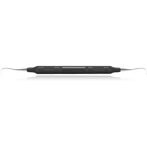 American Eagle McCall 17/18S Universal Curette, Double End, 3/8" Narrow Blade, EagleLite Resin Black Handle, AECM17-18SX thumbnail 4