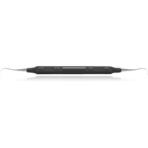 American Eagle McCall Universal Curette #17/18, Double End, 3/8" Wide Blade, EagleLite Resin Black Handle, AECM17-18X thumbnail 4