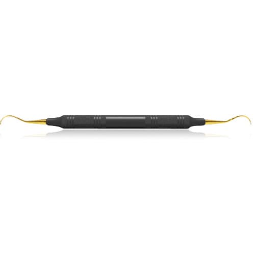 XP Squared Technology McCall Universal Curette #17/18, EagleLite Resin Handle, Double End, Black, AECM17-18XPXE thumbnail 9