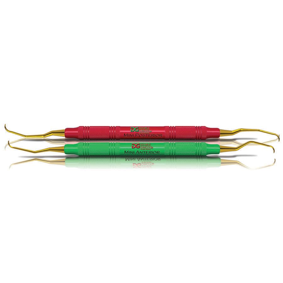 American Eagle Double Gracey Mini Kit XPX, Mini Anterior & Mini Posterior Curettes, EagleLite Resin Handle, Sharpen-Free XP Technology, 2/Pk, AEDGMKXPX thumbnail 5