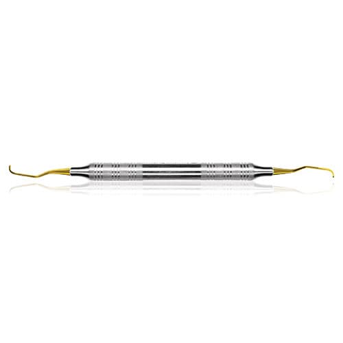 Standard Gracey Curette, XP, #1-2, Anterior, EagleLite Stainless Steel Handle, 3/8", Double End, AEG1-2XPZ, 1/Pk thumbnail 11