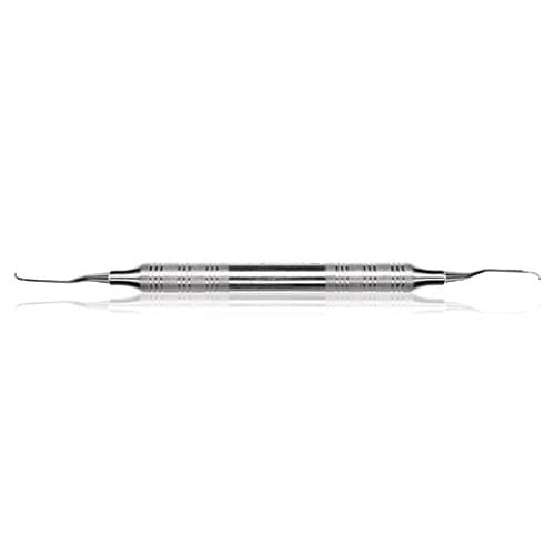 American Eagle Gracey +3 Access 00/0 Anterior Curette, Double End, 3/8" Blade, EagleLite Stainless Steel Handle, AEGA00-0Z thumbnail 4