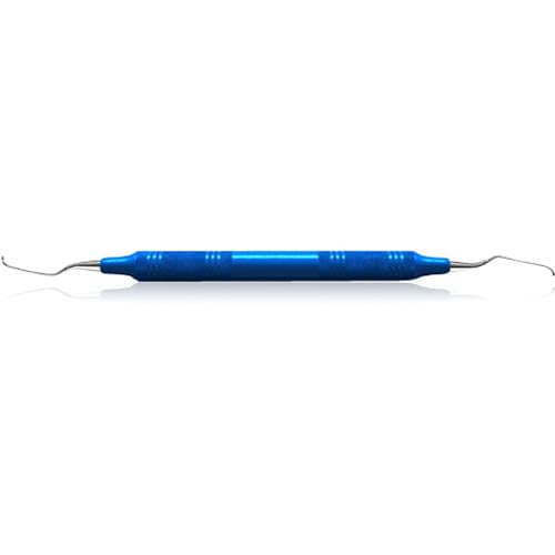 Gracey Curettes +3 Access #13/14, Double End, EagleLite Color Resin Handle, Blue, AEGA13-14X thumbnail 4