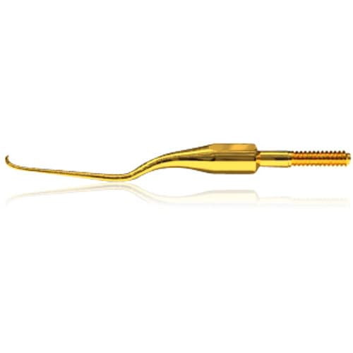 XP SQUARED Technology Quik-Tip Access Curette Tip #4 Gracey +3, Anterior, Cone Socket, 440A Stainless Steel, Each thumbnail 2