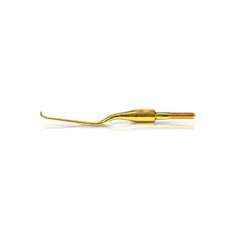 XP SQUARED Technology Quik-Tip Access Curette Tip #6 Gracey +3, Anterior, Cone Socket, 440A Stainless Steel, Each thumbnail 2