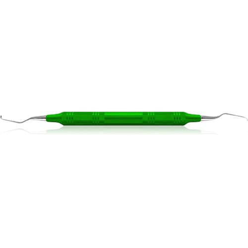 Gracey Curettes +3 Access #7/8, Double End, EagleLite Resin Handle, Green, AEGA7-8X thumbnail 4