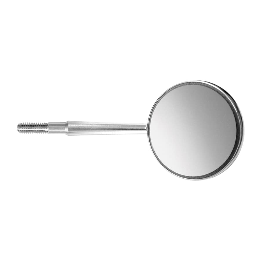 American Eagle Cone Socket Mouth Mirror Head, Front Surface, #4, 20 mm, Single-Sided, Rhodium-Coated, AEM4, 1/Pk thumbnail 6