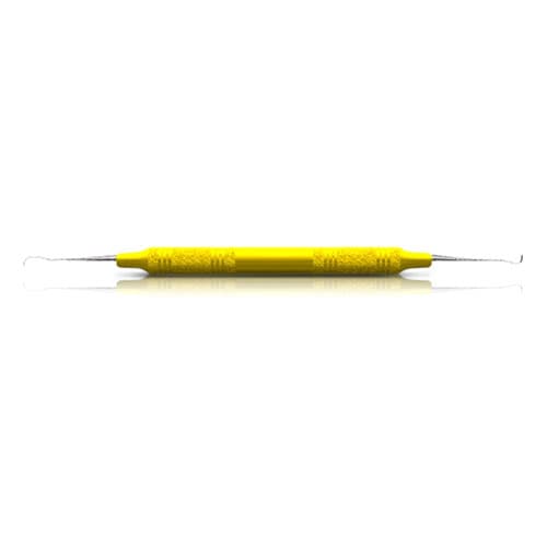 Sickle Scaler #204SD, Posterior Distal, Double End, EagleLite Stainless Steel Handle, 3/8", Talon Tough Stainless Steel, 1/Pk, AES204SDZ thumbnail 5