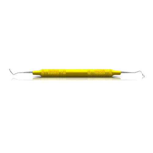 Sickle Scaler, #204S, Posterior, Double-Ended, EagleLite Stainless Steel Handle, 3/8", Talon Tough Stainless Steel, 1/Pk, AES204SZ thumbnail 5