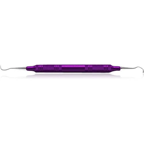 Sickle Scaler, #H5-33, Anterior, Double End, EagleLite Resin Handle, 3/8", Purple, 1/Pk, AESH5-33X thumbnail 10