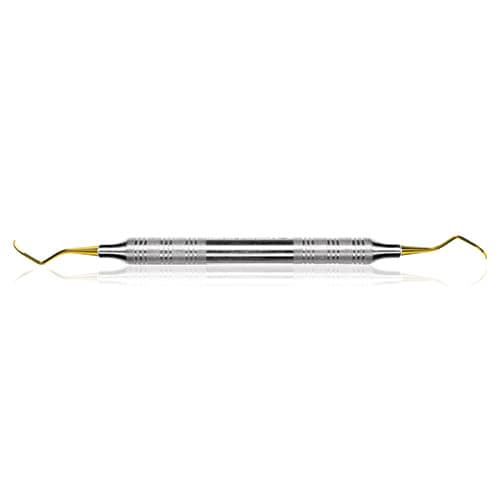 American Eagle XP Sickle Scaler M23, Double End, EagleLite Stainless Steel Handle, Titanium-Coated, AESM23XPZ thumbnail 5