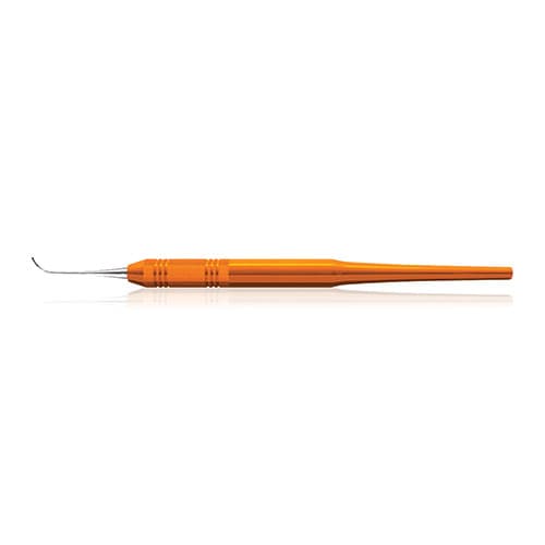 American Eagle Nebraska 128 Sickle Scaler, Single-End, Anterior, EagleLite Resin Handle, 3/8", Orange, AESN128X, 1/Pk thumbnail 6