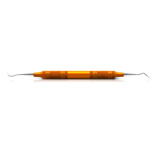 American Eagle #N1 Nevi Sickle Scaler, Double-End, Anterior, EagleLite Resin Handle, 3/8", Orange, AESN1X thumbnail 5