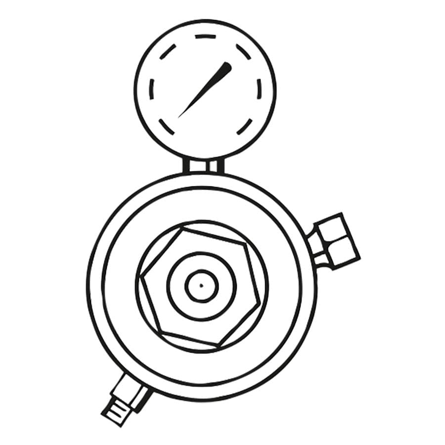 Crosstex Oxygen Regulator - Oxygen Regulator - Image 1